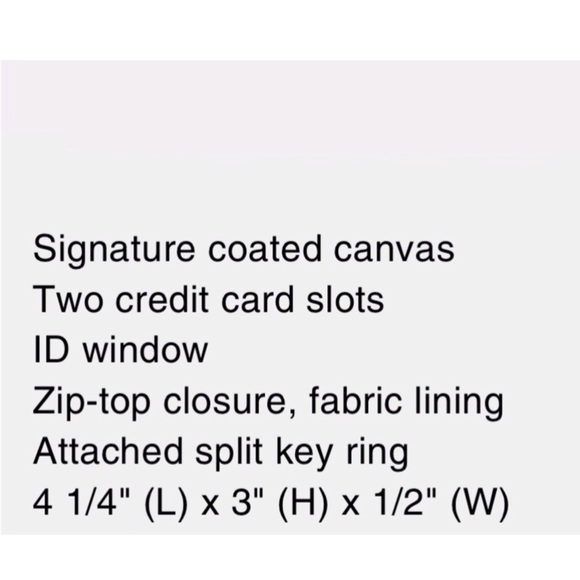 Coach Mini Skinny Id Case With Floral Print - Picture 9 of 9